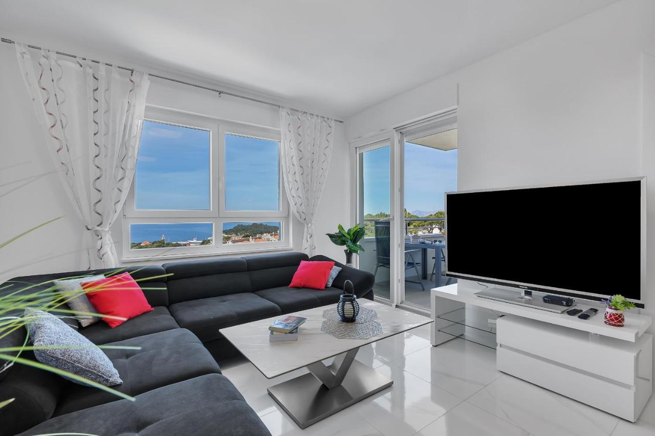 Apartment Navis, Sea View Makarská Exteriér fotografie