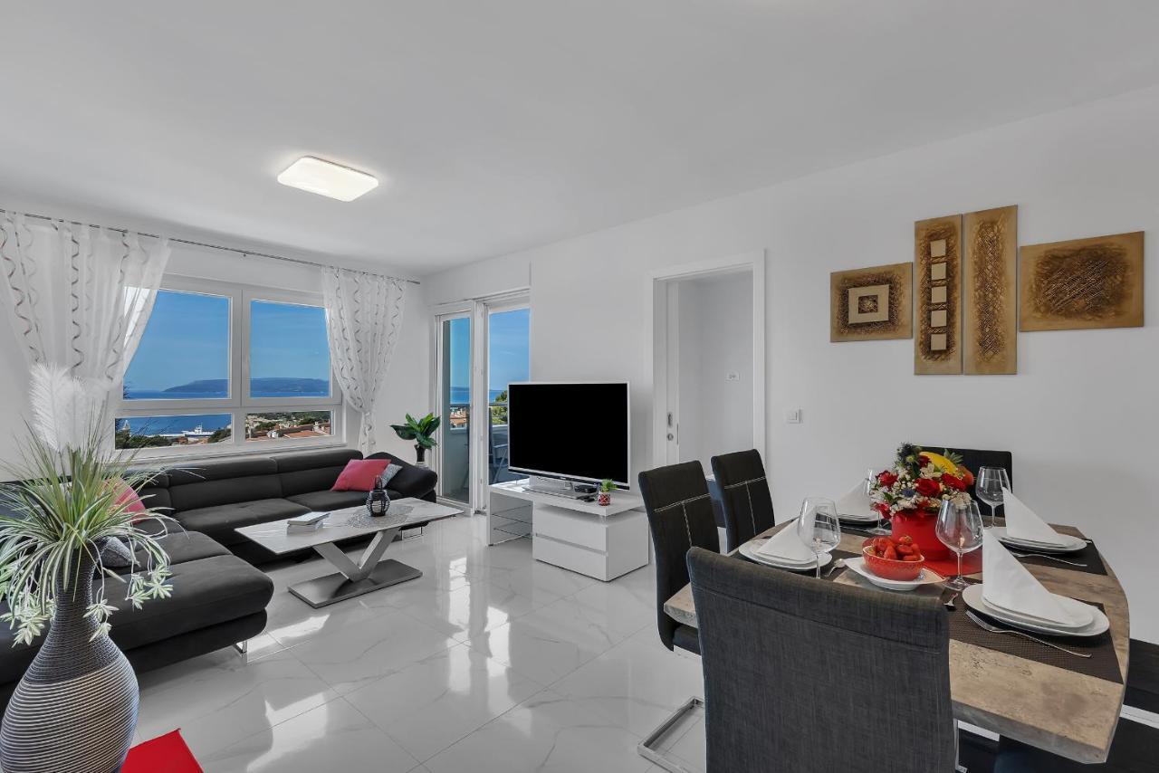 Apartment Navis, Sea View Makarská Exteriér fotografie
