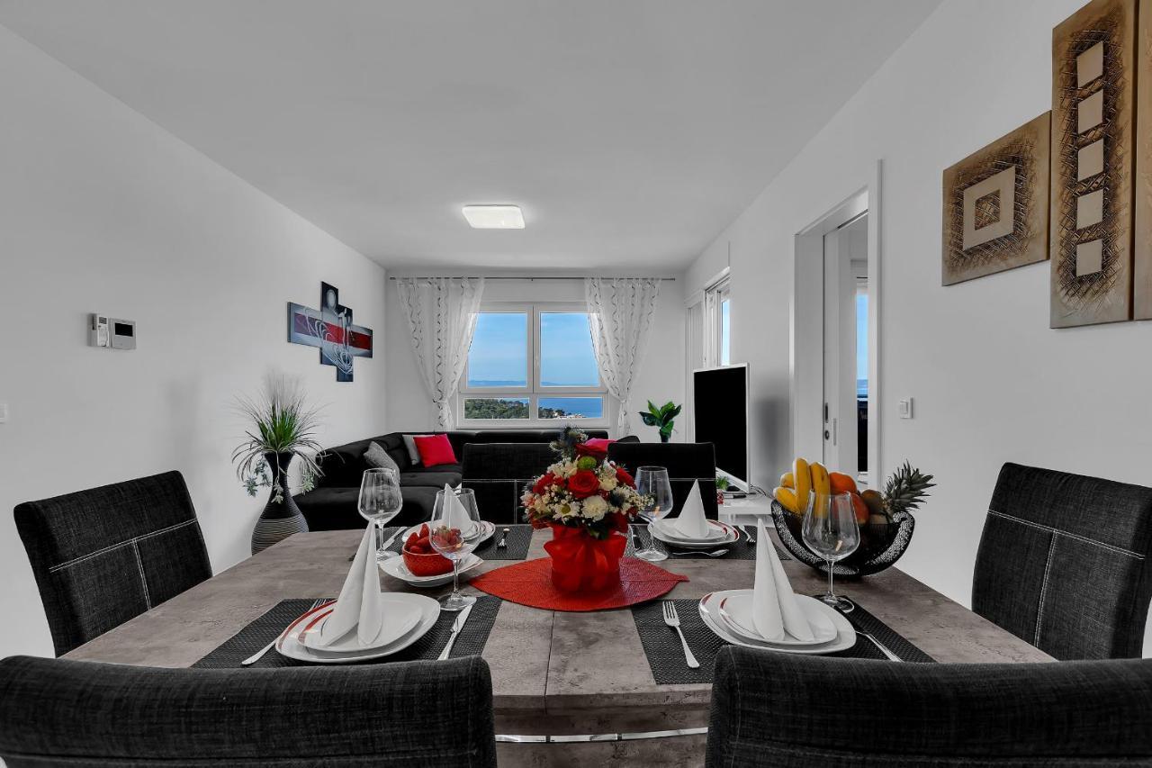 Apartment Navis, Sea View Makarská Exteriér fotografie