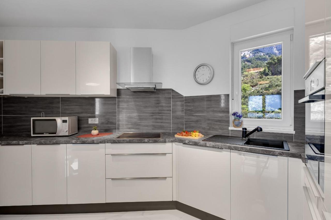 Apartment Navis, Sea View Makarská Exteriér fotografie