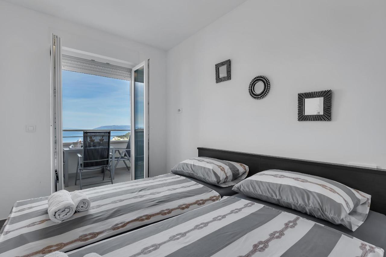 Apartment Navis, Sea View Makarská Exteriér fotografie