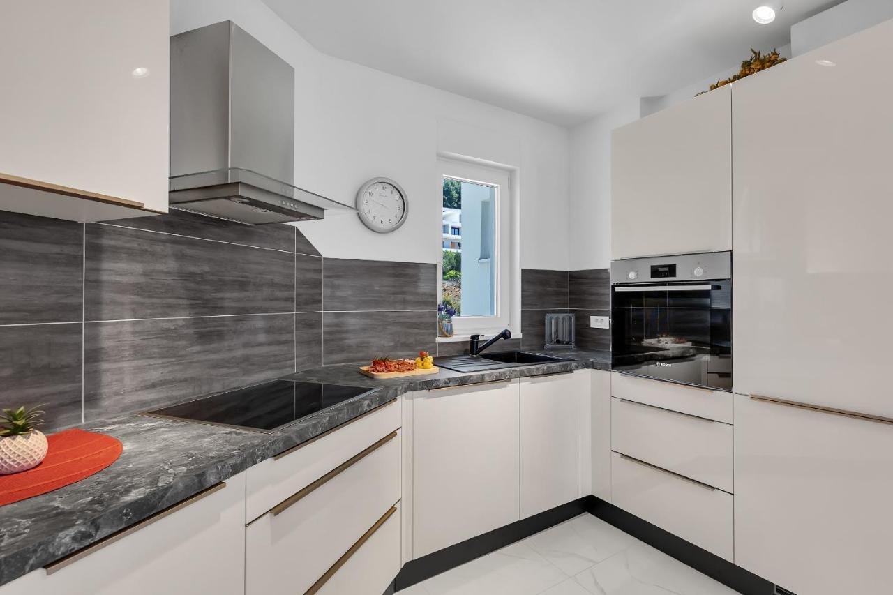 Apartment Navis, Sea View Makarská Exteriér fotografie
