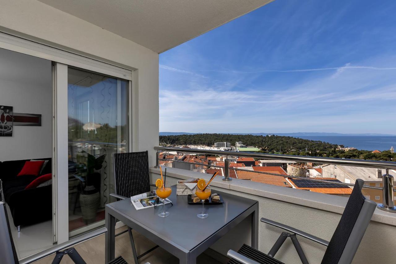 Apartment Navis, Sea View Makarská Exteriér fotografie