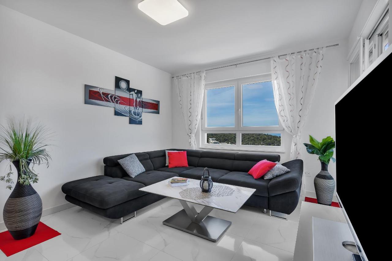 Apartment Navis, Sea View Makarská Exteriér fotografie