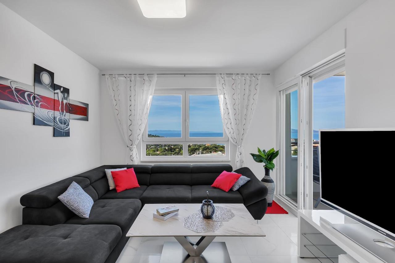 Apartment Navis, Sea View Makarská Exteriér fotografie